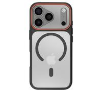 Coque MagSafe pour iPhone 17 Pro Max Protection Bi-matière Dos Rigide Noir