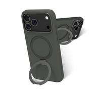 Coque MagSafe pour iPhone 17 Pro Max Roskilde Kickstand avec Anneau Support Vert forêt