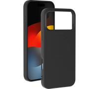 Coque MagSafe pour iPhone 17 Pro Max Silicone Noire Bigben