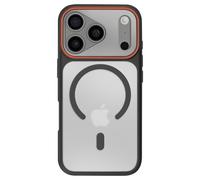 Coque MagSafe pour iPhone 17 Pro Protection Bi-matière Dos Rigide Noir