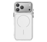 Coque MagSafe pour iPhone 17 Pro Protection Bi-matière Ultra Renforcé Blanc