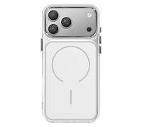 Coque MagSafe pour iPhone 17 Pro Protection Bi-matière Ultra Renforcé Blanc