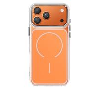 Coque MagSafe pour iPhone 17 Pro Protection Bi-matière Ultra Renforcé Orange