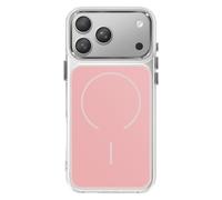 Coque MagSafe pour iPhone 17 Pro Protection Bi-matière Ultra Renforcé Rose