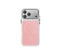 Coque MagSafe pour iPhone 17 Pro Protection Bi-matière Ultra Renforcé Rose