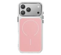 Coque MagSafe pour iPhone 17 Pro Protection Bi-matière Ultra Renforcé Rose