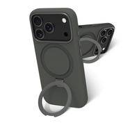 Coque MagSafe pour iPhone 17 Pro Roskilde Kickstand avec Anneau Support Vert forêt