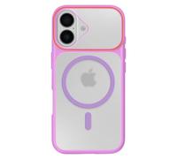 Coque MagSafe pour iPhone 17 Protection Bi-matière Dos Rigide Violet