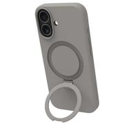 Coque MagSafe pour iPhone 17 Roskilde Kickstand avec Anneau Support Gris