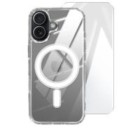 Coque Magsafe Pour Iphone 17 Série Pack Premium Avec Verre Trempé 9h 4smarts Transparent