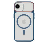 Coque MagSafe pour iPhone 17e Protection Bi-matière Dos Rigide Antichoc Bleu