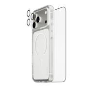 Coque pour iPhone 18 Pro Max avec Protection d'Écran et Caméra, Transparent