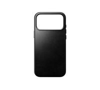 Coque MagSafe pour iPhone 18 Pro Max - Cuir Véritable, Noir