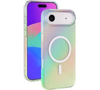 Coque MagSafe pour iPhone Air Hybride Transparente Irisée Bigben