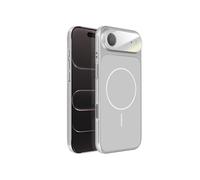 Avizar Coque pour iPhone Air Rigide avec Verre Protection Caméra Argent
