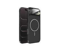 Coque MagSafe pour iPhone Air Rigide avec Verre Protection Caméra Noir