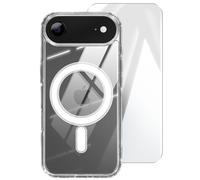 Coque MagSafe pour iPhone Air Série Pack Premium avec Verre Trempé 9H 4smarts Transparent