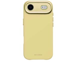Coque MagSafe pour iPhone Air Silicone Antimicrobienne Future Dusk Jaune