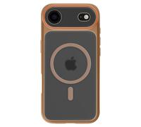 Coque MagSafe pour iPhone iPhone Air Protection Bi-matière Dos Rigide Marron