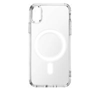 Coque MagSafe pour iPhone X et XS Bi-matière Coins renforcés Swissten Transparent