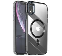 Coque MagSafe pour iPhone XR Dos Cristal Color Noir