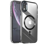 Avizar Coque MagSafe pour iPhone XR Dos Cristal Noir