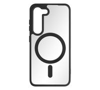 Coque MagSafe pour Samsung Galaxy S23 Dos Rigide Contour Silicone Mat Noir