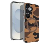 Coque MagSafe pour Samsung Galaxy S25 F-Protect Camouflage