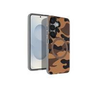Coque MagSafe pour Samsung Galaxy S25 F-Protect Forcell Camouflage