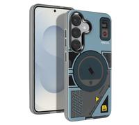 Coque MagSafe pour Samsung Galaxy S25 F-Protect Forcell Gris