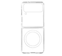 Coque MagSafe pour Samsung Galaxy Z Flip 4 Rigide série Crystal Mag Transparent