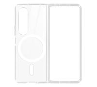 Coque MagSafe pour Samsung Galaxy Z Fold 4 Rigide série Crystal Mag Transparent