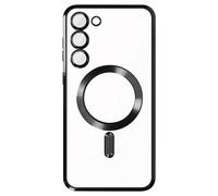 Coque MagSafe pour Samsung S23 silicone protection caméra Noir