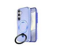 Avizar Coque pour Samsung S24 et S25 Antichoc avec Support Pliable Bleu