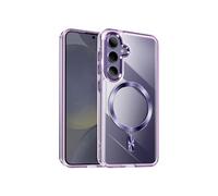 Avizar Coque pour Samsung S24 Plus et S25 Plus Dos Cristal Color Violet