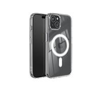 Swissten Coque MagSafe renforcée pour iPhone 15 MagStick Clear Jelly Transparent