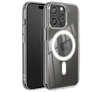 Coque MagSafe Renforcée pour iPhone 15 Pro modèle MagStick Clear Jelly Swissten Transparent