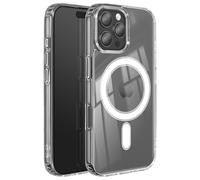 Swissten Coque MagSafe MagStick Clear Jelly Renforcée pour iPhone 16 Pro Transparent