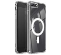 Swissten Coque Renforcée pour iPhone 8 Plus modèle MagStick Clear Jelly
