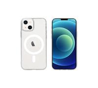 Coque magsafe silicone SoSeven iPhone 13 Blanc TU