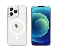 Coque magsafe silicone SoSeven iPhone 13 Pro Max Blanc TU