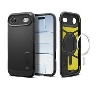 Coque MagSafe - SPIGEN - Tough Armor T MagSafe - Protection double couche - Mousse XRD - Support intégré
