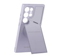 Coque MagSafe Support Vidéo pour Samsung Galaxy S24 Ultra Dux Ducis Gris lavande