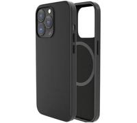 So Seven Coque MagSafe iPhone 14 Pro Toucher cuir Noir