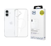 Coque MagSafe transparente 3MK pour iPhone 16