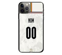 Coque Maillot Foot Belgique Euro 2020 EXTÉRIEUR - Personnalisable NOM Numero (IPHONE 12)