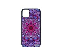 Coque Mandala iPhone 11 pro silicone case cadeau saint valentin etui indien rosace 256 Go cover tibetain diagramme Violet de