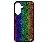 Coque Mandala Pour A56 5g Silicone Bouddhisme Tibetain Noir Floral Arc En Ciel Pas Cher Jolie Rosace Case Rose Indien Pour Samsung Galaxy