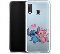 Coque Manga Samsung A20e Stitch angel love heart pink