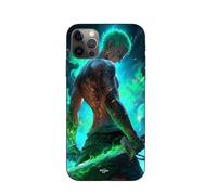 Coque - Maniacase - Iphone 14 Pro Max - One piece Zoro 3D - Souple - Noir